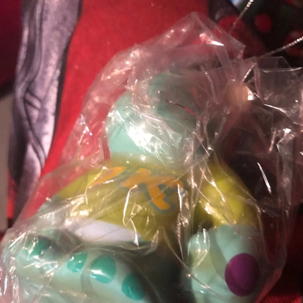 Unknown Brand Mint & Yellow Bath Toy
